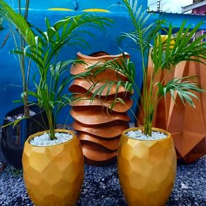 Prism fiber planter